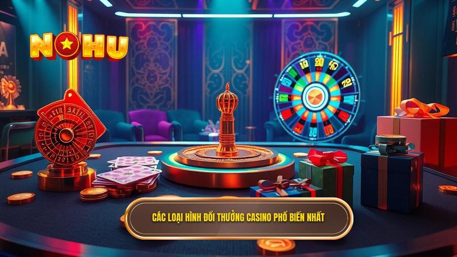 Các loại hình đổi thưởng casino phổ biến nhất